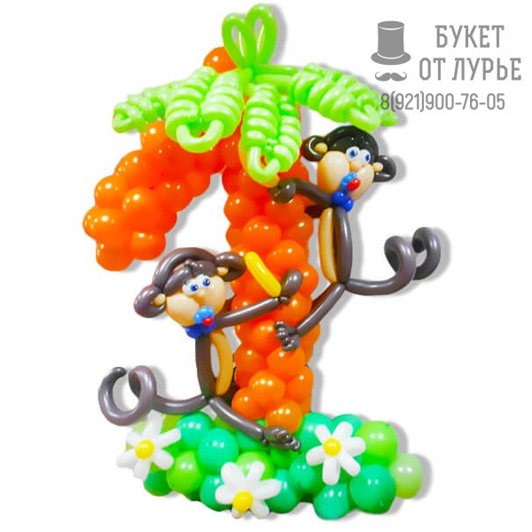 Фигура из шаров № 278 "Тропикана"