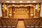 Украшение шарами "Выше облаков"