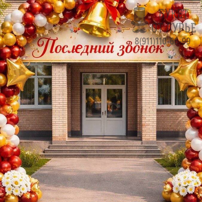 Арка из шаров "Следующий шаг"
