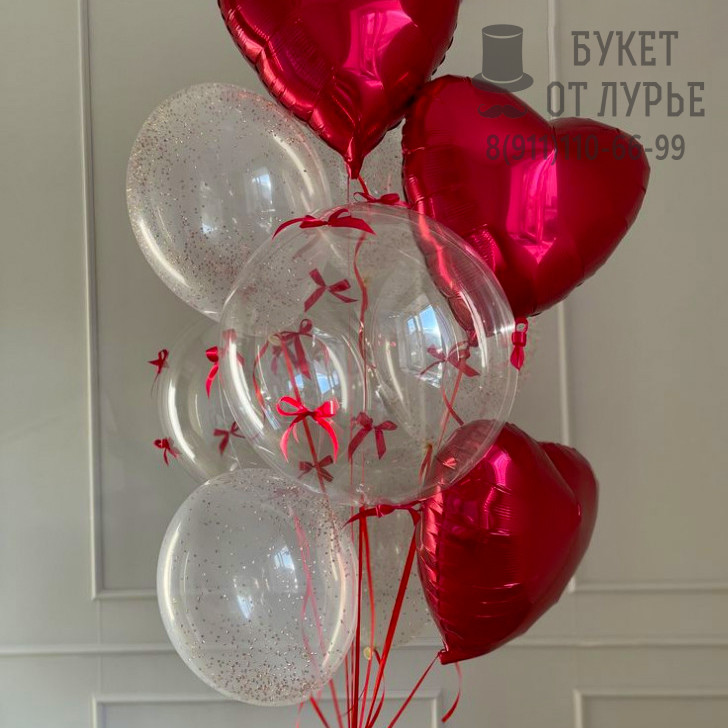Букет шаров "Воздушная любовь"