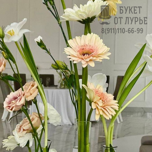 Украшение стола "Вальс цветов"