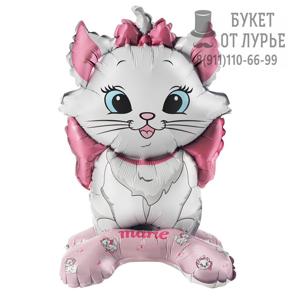 Фольгированный Шар №371   "Кошечка Мари" (61 см)