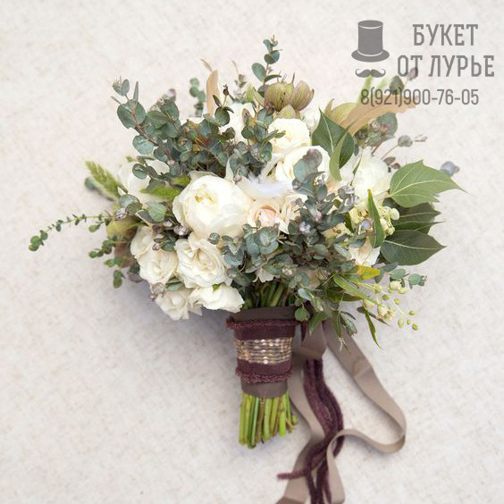 Букет невесты №349 "Дворянка" 