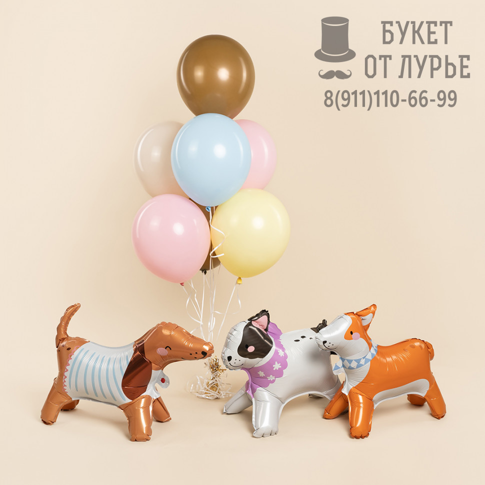 Букет из шаров "Питомцы"
